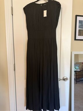 banana republic mesh long-sleeve maxi dress 817722022 black floral botanical Banana Republic | Dresses | Nwt Banana Republic Black Floral Mesh  Longsleeve Maxi Dress Sz M